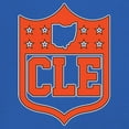 thumbnail image 3 of Cleveland Shield Crewneck Sweatshirt Game Night Fantasy Football Fan Lake Erie, 3 of 7