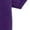 PURPLE, variant on Wicked - White Logo - Women's Fitted Graphic T-Shirt