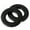 M5 Black (100PCS), variant on M6 Flat Washers Carbon Steel 200HV Black Zinc Plated, 80 PCS Metric Plain Washers Heavy Duty Hardware Fasteners for Bolts Nuts Screws