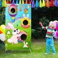 thumbnail image 1 of Easter Toss Game Skylety con 4 pufs para adolescentes y adultos, 1 of 7