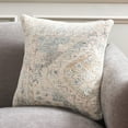 thumbnail image 2 of SAFAVIEH Mara 18" x 18" Contemporary Sage Abstract Cotton/Polyester Decorative Pillow, 2 of 6