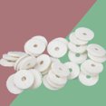 thumbnail image 4 of SHISUYAN 90 Pcs Rondelles de Piano Pièces d'Instruments de Musique Rondelles de Piano en Feutre Petit Anneau Accessoires de Réglage de Piano Gadgets de Clavier Fournitures (Blanc), 4 of 8