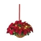 thumbnail image 2 of Xihbxyly Liquidación de Verano Colgante de Cesta de Flores Adornos para Árbol de Navidad para El Hogar Colgante de Madera 8 Cm, 2 of 6
