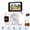 White, variant on Mini Digital Camera 1080P HD with 180° Flip Screen, 16MP Pocket Camera with Built-in Flash, 1.47" Display, 64GB Support — Compact Portable Vlogging Camera for Travel, Teens & Beginners(Black)