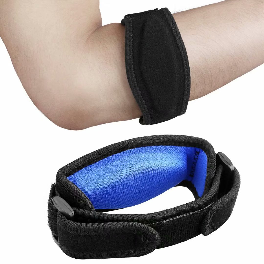 Topcloud Elbow Brace Pair Tennis Golfers Elbow with Compression Pad for Pain Relief for Men Women 