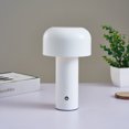 thumbnail image 3 of Led Creative Mushroom Rechargeable Table Lamp 3w 3 Lighting Levels Metal Night Light (white), 3 of 6