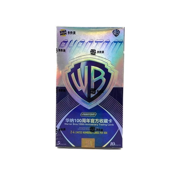 WB100 Warner Brothers Phantom 100th Anniversary Trading Cards Hobby Box (Kakawow 2024)