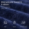 thumbnail image 5 of VULCANODON Mens Robe Big and Tall with Hood,Full Length Plush Robe for Men Long Fleece Bathrobe（Burgundy, XX-Large-3X-Large）, 5 of 6