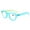 Blue, variant on Thick Square Plastic Reading Glasses 1.50, Spring Hinge Black Readers +1.50 for Men and Women
