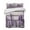 Light Gray Light Purple Lavender Purple, variant on Quilts Twin XL Size, Spring Lavender Floral Soft Comforter Bedding Set for Bed, Botanical Flower Vintage Wood Grain Lightweight Quilted Bedspread with Pillow Cover(2 Pieces), 68x98 Inch