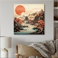 thumbnail image 2 of Designart "Silk Road China Art painting I" Chinese Metal Art Living Room, 2 of 5