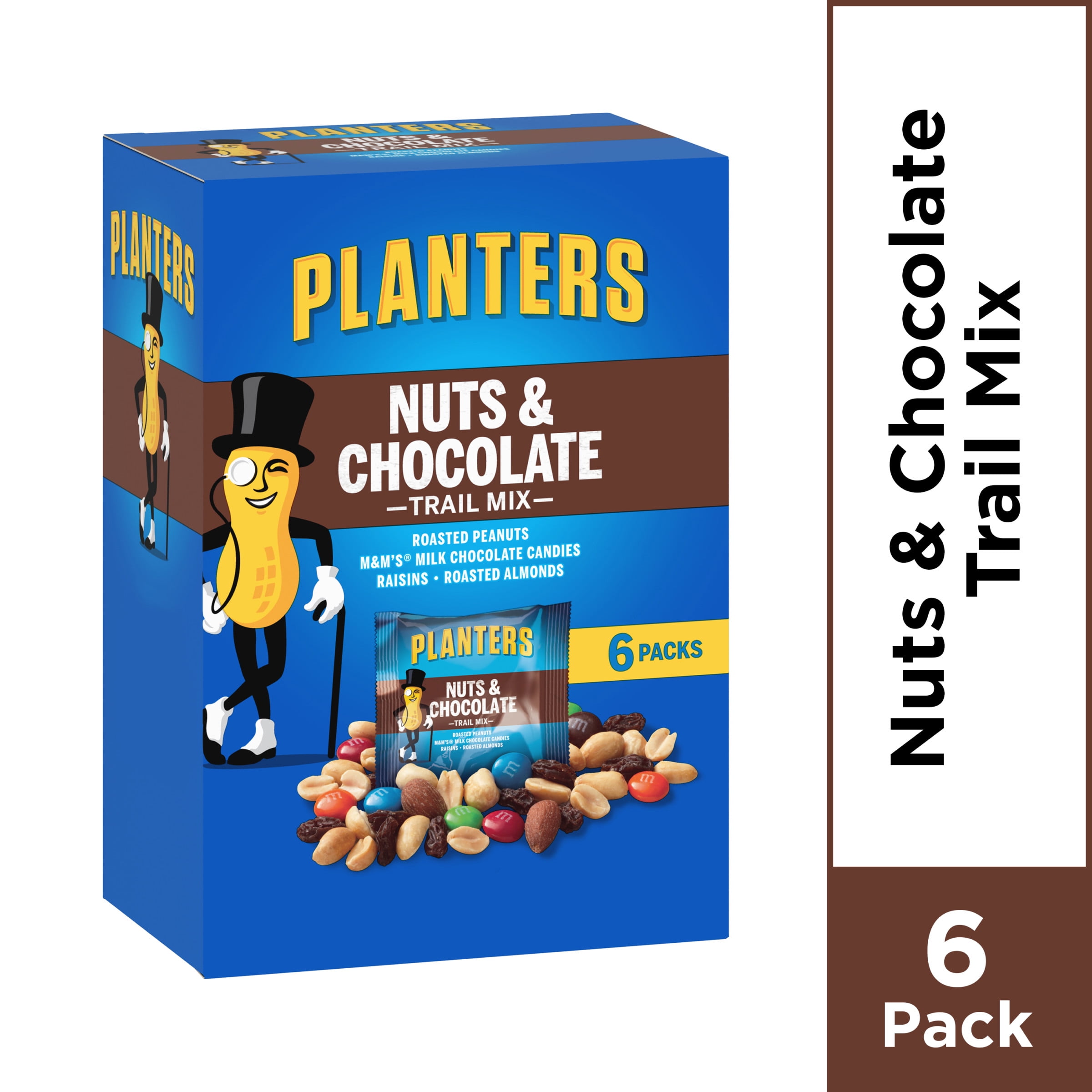 planters nuts and chocolate trail mix 6 oz