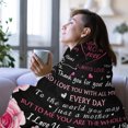 thumbnail image 5 of Gifts for Mom, Mom Gifts for Mothers Day Birthday Valentines Day, Blanket Gifts for Mom Women from Daughter Son Soft Warm Throw Blanket 50" x 60", 5 of 6