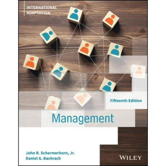 Management, International Adaptation John R. Schermerhorn,Daniel G. Bachrach  (Paperback)