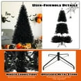 thumbnail image 4 of Costway 8' Halloween Tree Artificial Decoration Tree with 1408 Branch Tips 6 Lighting Modes, 4 of 10