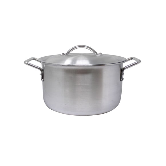 Mainstays Aluminium Stockpot with Aluminium lid 27 CM