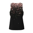 thumbnail image 5 of Fotbe Rose Gold Glitter1 Pattern Men's Quick Dry Workout Tank Top Gym Muscle Tee Fitness Bodybuilding Sleeveless T Shirt Breathable Workout Shirt-4X-Large, 5 of 9