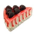 thumbnail image 1 of Chendee Fake Slice Cake Fake Food Bakery Shop Cake Display Model Party Decoration Slice,F, 1 of 7