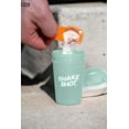 thumbnail image 4 of baomifa-- Green - 4oz Mini Shaker Bottle for Pre Workout, Creatine, Small Scoop Supplements (Not for Protein) Clip & Shaker Ball, 4 of 4