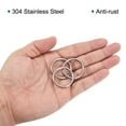 thumbnail image 4 of 25mmx31mm Dia 304 Stainless Steel O Ring Seamless Welded O-Ring for DIY 10 Pack, 4 of 5