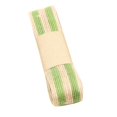 thumbnail image 1 of Cinta de Arpillera Rústica, Doble Color, Bobina de Arpillera de Yute Natural, 2,18 Yardas, Ribete de Encaje, Arpillera de Yute, Suministros Rústicos P De color verde Baoblaze Artesanía de arpillera de yute natural, 1 of 8