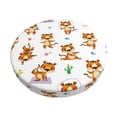 thumbnail image 1 of Disketp Tigers go in for Sports Funda Redonda para Taburete, Funda de Cojín para Silla de Bar Suave y Elástica-13 inch, 1 of 7