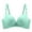 Mint Green, variant on Smooth Wireless Bras for Women No Underwire Comfort Seamless Everyday Bra V Neck Push up Bralettes Mint Green