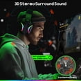 thumbnail image 3 of Auriculares inalámbricos para juegos WESEARY para PC PS5 PS4 Switch Mac, 3 of 9