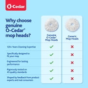 O-Cedar EasyWring™ Machine Washable Microfiber Spin Mop Head Replacement