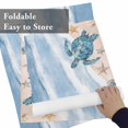 thumbnail image 6 of Marine Theme Sea Turtle Starfish Placemats Set of 6,Wipeable Washable Table Mats for Dining Tables, Ocean Beach Watercolor Art Place Mats for Kitchen Event Party Tabletop Decor, 6 of 9