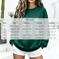 thumbnail image 4 of Jsaierl Merry Christmas Sweatshirts Womens Funny Snowflake Graphic Sweatshirt Ladies Soft Pullover Round Neck Holiday Long Sleeve Tops S-2XL, 4 of 6