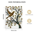 thumbnail image 2 of JRXY  Hummingbird with Branches Leaves Wall Art, Tree Branch Hummingbird Wall Decor Wall Sculpture for Home Garden Fence Yard 16x20 in, 2 of 5