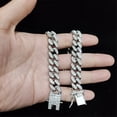 thumbnail image 6 of Men Women Hip Hop Number 7 Jersey Pendant Necklace Crystal Cuban Chain HipHop Iced Out Bling Necklaces Fashion Charm Jewelry, 6 of 10
