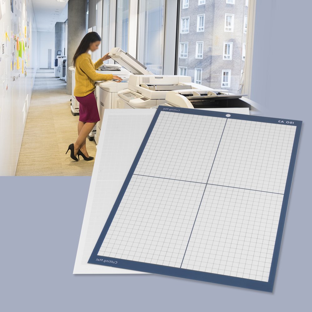 Mgaxyff A3 18 x 12 Non Slip Cutting Mat Cut Pad Board for Vinyl Cutter