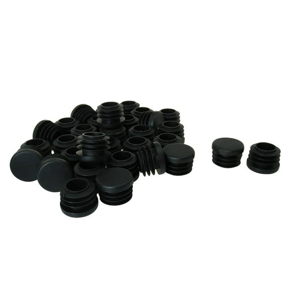 7/8" 0.87" OD Plastic Tube Inserts Pipe 32pcs 0.75"-0.83" Inner Dia End Cover