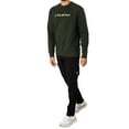 thumbnail image 5 of MA.STRUM Printed Chest Logo Sweatshirt, Green, 5 of 6