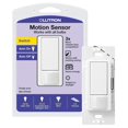 thumbnail image 1 of Lutron Maestro Motion Sensor Switch | 2 Amp, Single Pole | MS-OPS2-WH | White, 1 of 5