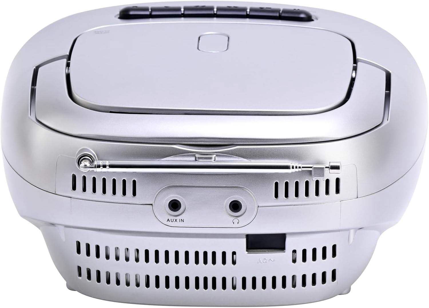 Emerson Portable CD & Cassette Player Recorder Boombox, AM/FM Radio, AUX, Headphone Jack, Dual Speakers, AC/DC or Battery Powered