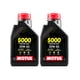 thumbnail image 1 of PAQ. DE 2 ACEITE PARA MOTO 4T MOTUL 5000 20W50 1L SEMISINTETICO, 1 of 5