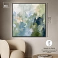 thumbnail image 6 of Minted Brush Canvas Minimal Abstracts by Art Remedy, Black Frame, 40" x 40", 6 of 8