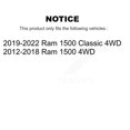 thumbnail image 2 of Transit Auto Front Hub Bearing Assembly and Link Kit for Car Ram 1500 Classic 4WD - Left Right Side (Driver Passenger) K7T-100742, 2 of 11