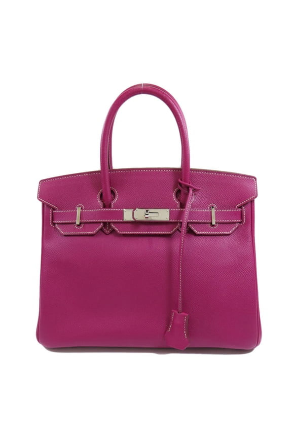 Pre-Owned Hermes Birkin 30 Tosca Handbag Epson Ladies HERMES