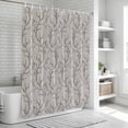 thumbnail image 6 of Black Grey Branches Bathroom Shower Curtains with 12 Hooks Polyester Waterproof Shower Curtain for Stalls and Bathtubs Vintage Art Farmhouse Decorative Bathroom Privacy Curtain 36x72 Inches, 6 of 9