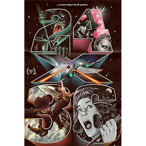 24x36: A Movie About Movie Posters (DVD), Filmrise, Documentary