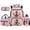 Duck Camo Bow, variant on HUISEFOR Duck Camo School Backpack Set for Girls Boys, 17 Inch Flap Backpack School Bag with Lunch Bag, Pencil Case and Water Bottle Holder for Preschool Elementary Bookbag Set