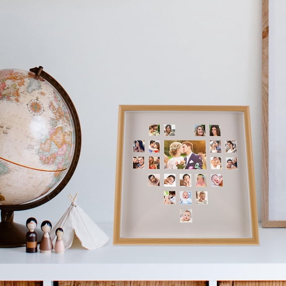 SWETRACE Unfinished Khaki Wood Frame for DIY Oil Painting and Decorative Wall Display