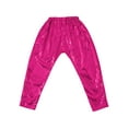 thumbnail image 3 of iiniim Girls Boys Glitter Sequins Hip Hop Jazz Street Modern Solo Dance Harem Pants Sweatpants Performance Trousers, 3 of 7