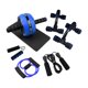 thumbnail image 1 of Máquina para abdominales, rueda, cuerda para saltar, fuerza central, entrenamiento de fuerza en el gimnasio en casa Azul, 1 of 9