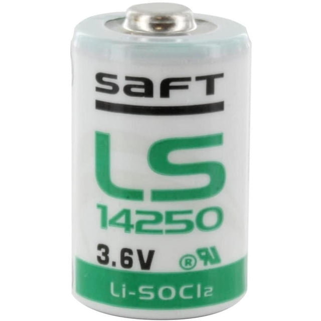 Pila Industrial Saft 1/2 Aa Ls14250 Tl-5902 Er14250 3.6V 1.2ah blanco SAFT