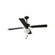 thumbnail image 3 of Ventilador de techo 42", acabado negro, 4 aspas, 3 velocidades 40W, 3 of 4